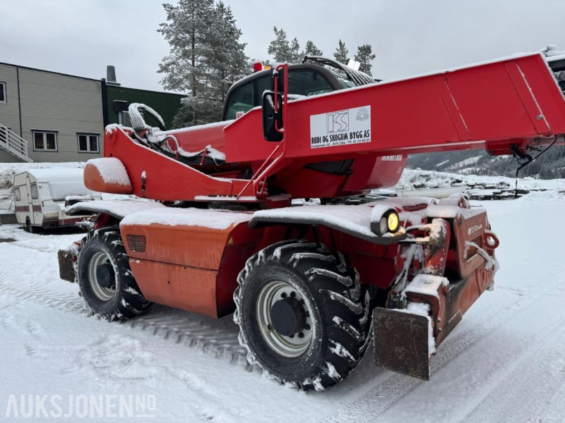 2008 Manitou MRT2150 teleskopslaster. Rundtsvingende med jibb, vinsj og mannskapskurv - Manipulador telescópico: foto 5 2008 Manitou MRT2150 teleskopslaster. Rundtsvingende med jibb, vinsj og mannskapskurv - Manipulador telescópico: foto 5