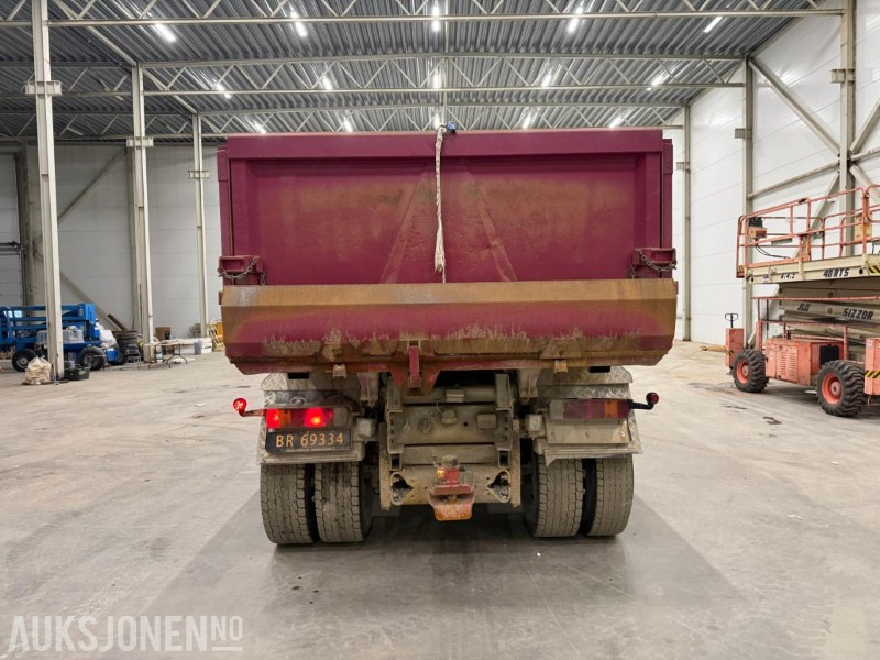 Camión volquete 2008 Scania R 620 DUMPERBIL - SERVICEHISTORIKK.: foto 8