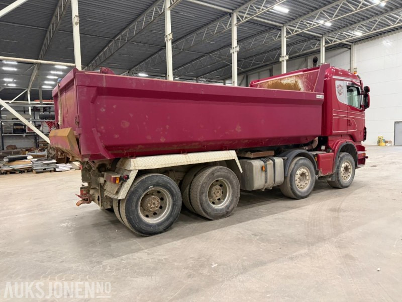 Camión volquete 2008 Scania R 620 DUMPERBIL - SERVICEHISTORIKK.: foto 6