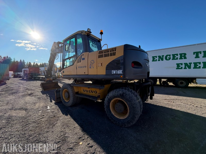 2008 Volvo EW160C Hjulgraver - Pusseskuff - Graveskuff S60 - Tilleggshydraulikk - Engcon tiltrotator - Excavadora: foto 5 2008 Volvo EW160C Hjulgraver - Pusseskuff - Graveskuff S60 - Tilleggshydraulikk - Engcon tiltrotator - Excavadora: foto 5
