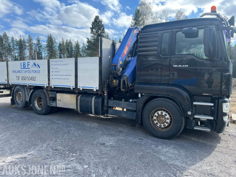 2010 MAN TGS 26.440 KRANBIL PM 22SP KRAN MED FJERNKONTROLL - Camión grúa: foto 4 2010 MAN TGS 26.440 KRANBIL PM 22SP KRAN MED FJERNKONTROLL - Camión grúa: foto 4