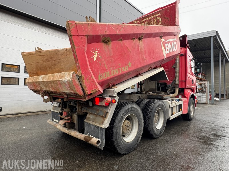 2010 Scania R620 tippbil - 352 582 km - EU ok 05.11.2025 - leveres med ny service - Camión volquete: foto 3 2010 Scania R620 tippbil - 352 582 km - EU ok 05.11.2025 - leveres med ny service - Camión volquete: foto 3