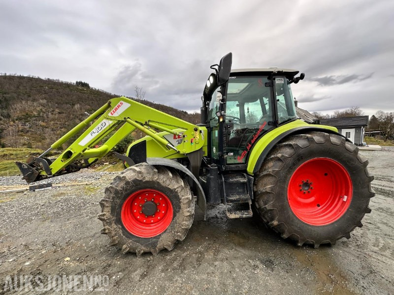 2011 Claas Arion 430 med FL100 frontlaster – 133 hk, nye dekk, kamera og hydraulisk redskapslås, 3755 timer - Tractor: foto 2 2011 Claas Arion 430 med FL100 frontlaster – 133 hk, nye dekk, kamera og hydraulisk redskapslås, 3755 timer - Tractor: foto 2