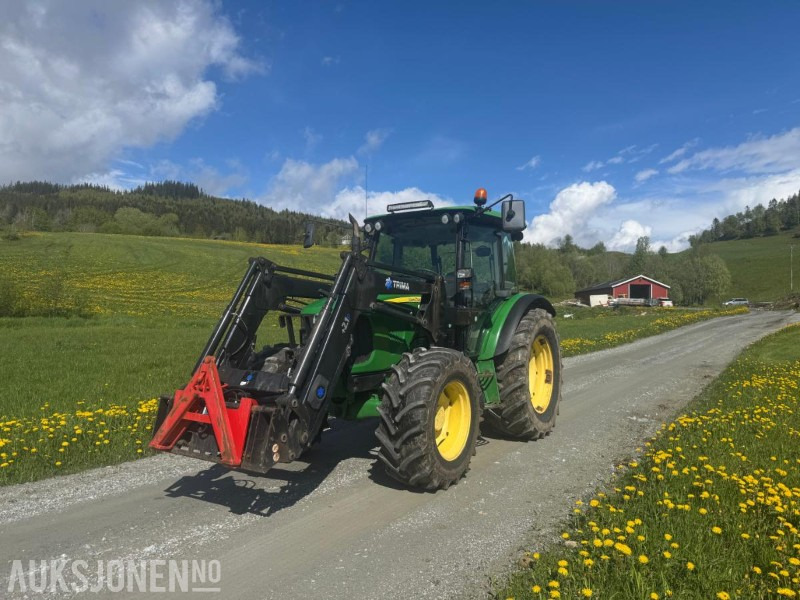 2012 John Deere 5100R 40 km med laster - Tractor: foto 5 2012 John Deere 5100R 40 km med laster - Tractor: foto 5