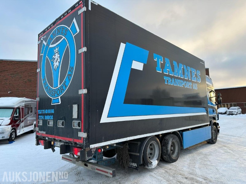 2012 Scania R-serie R560 6x2 skapbil med sideåpning - Camión caja cerrada: foto 3 2012 Scania R-serie R560 6x2 skapbil med sideåpning - Camión caja cerrada: foto 3