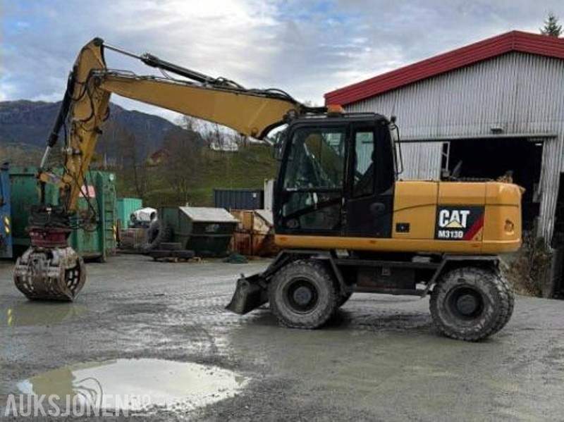 2013 Cat M313D med skjær kun 9.700 arbeidstimer! Indexator Rototilt, NY SERTIFISERT!, NYE DEKK! GRAVESKUFFE + PUSSESKUFFE TOP STAND! - Excavadora: foto 5 2013 Cat M313D med skjær kun 9.700 arbeidstimer! Indexator Rototilt, NY SERTIFISERT!, NYE DEKK! GRAVESKUFFE + PUSSESKUFFE TOP STAND! - Excavadora: foto 5