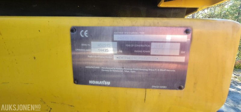 2013 Komatsu PW148 KUN 10.600 arbeidstimer! SERTIFISERT, LEICA 3D GPS, ROTOTILT INDEXATOR , SENTRALSMØRING, 2 skuffer! Kan settes direkt i arbeid! - Excavadora: foto 5 2013 Komatsu PW148 KUN 10.600 arbeidstimer! SERTIFISERT, LEICA 3D GPS, ROTOTILT INDEXATOR , SENTRALSMØRING, 2 skuffer! Kan settes direkt i arbeid! - Excavadora: foto 5