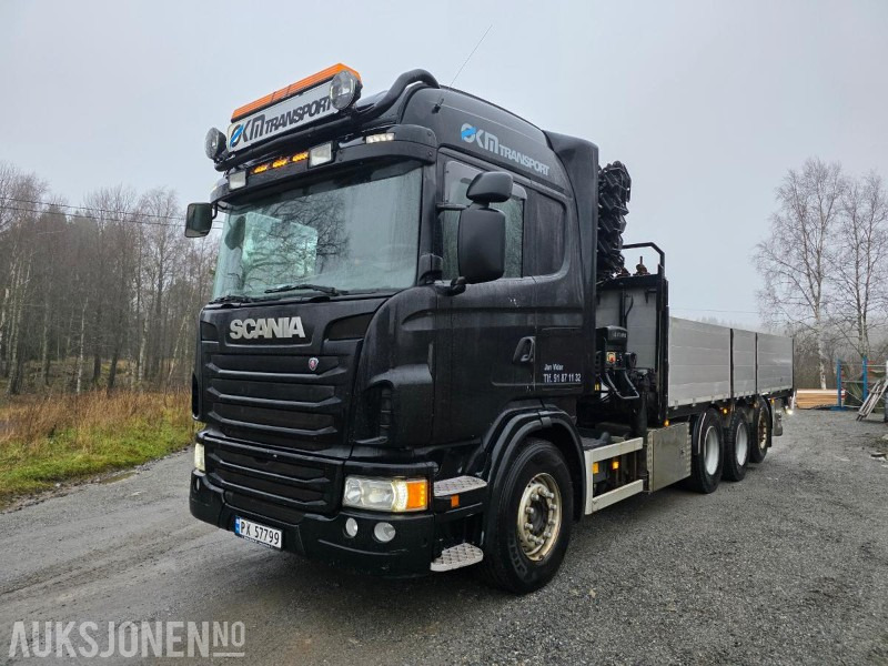 2013 SCANIA G480 8X4 KRANBIL • HIAB XS 377 E-8 HIPRO • EURO 5 • KRAN GODKJENT TIL 05/2026 - Camión grúa: foto 1 2013 SCANIA G480 8X4 KRANBIL • HIAB XS 377 E-8 HIPRO • EURO 5 • KRAN GODKJENT TIL 05/2026 - Camión grúa: foto 1