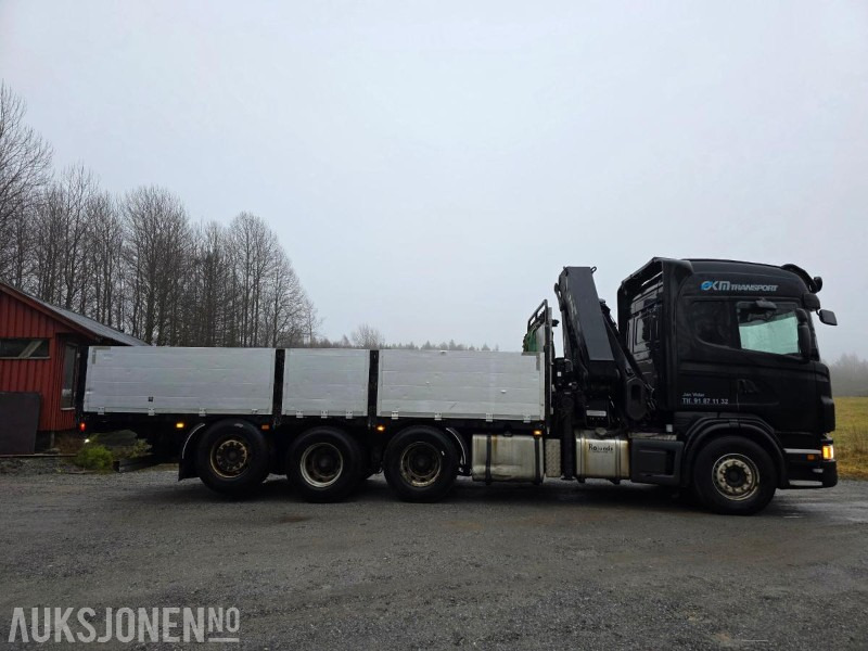 2013 SCANIA G480 8X4 KRANBIL • HIAB XS 377 E-8 HIPRO • EURO 5 • KRAN GODKJENT TIL 05/2026 - Camión grúa: foto 4 2013 SCANIA G480 8X4 KRANBIL • HIAB XS 377 E-8 HIPRO • EURO 5 • KRAN GODKJENT TIL 05/2026 - Camión grúa: foto 4