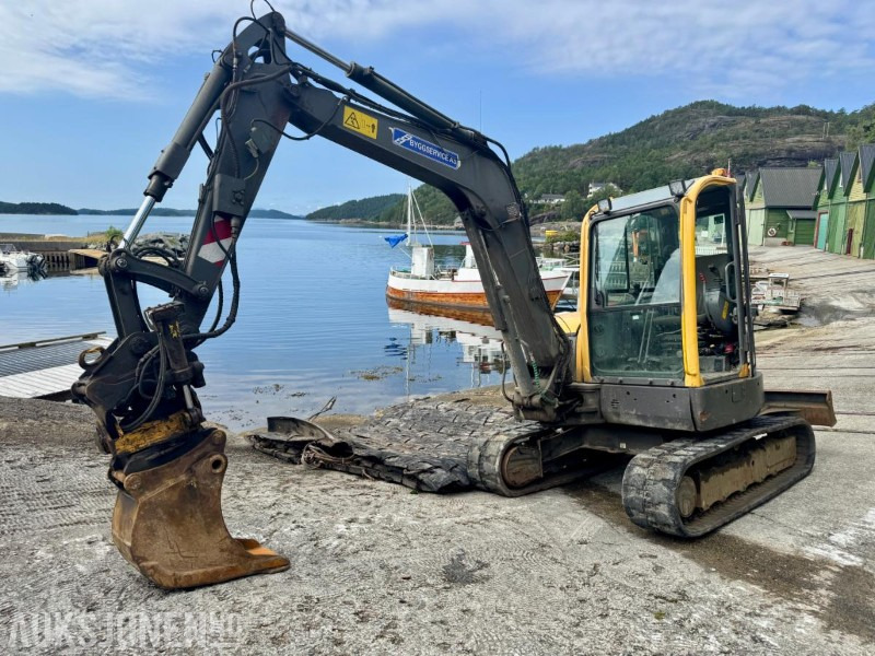 2013 Volvo ECR58 - Gravemaskin - Tiltrotator - 3. Skuffer - Sertifisert - Timer: 6477 - Miniexcavadora: foto 1 2013 Volvo ECR58 - Gravemaskin - Tiltrotator - 3. Skuffer - Sertifisert - Timer: 6477 - Miniexcavadora: foto 1