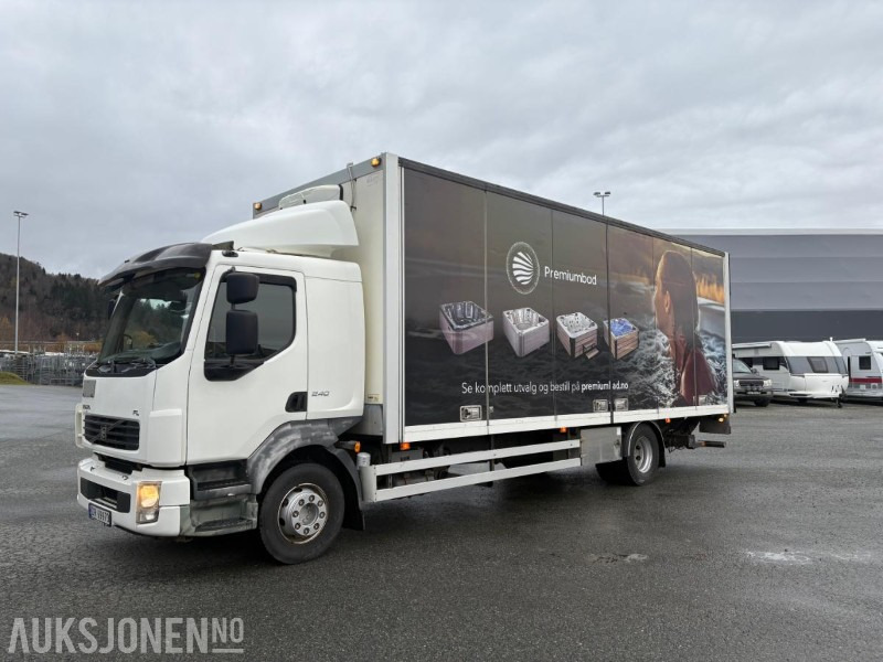 2013 Volvo FL-240 Nylig EU- Godkjent- Nye batteri / Vinterdekk Lav KM - Camión caja cerrada: foto 1 2013 Volvo FL-240 Nylig EU- Godkjent- Nye batteri / Vinterdekk Lav KM - Camión caja cerrada: foto 1