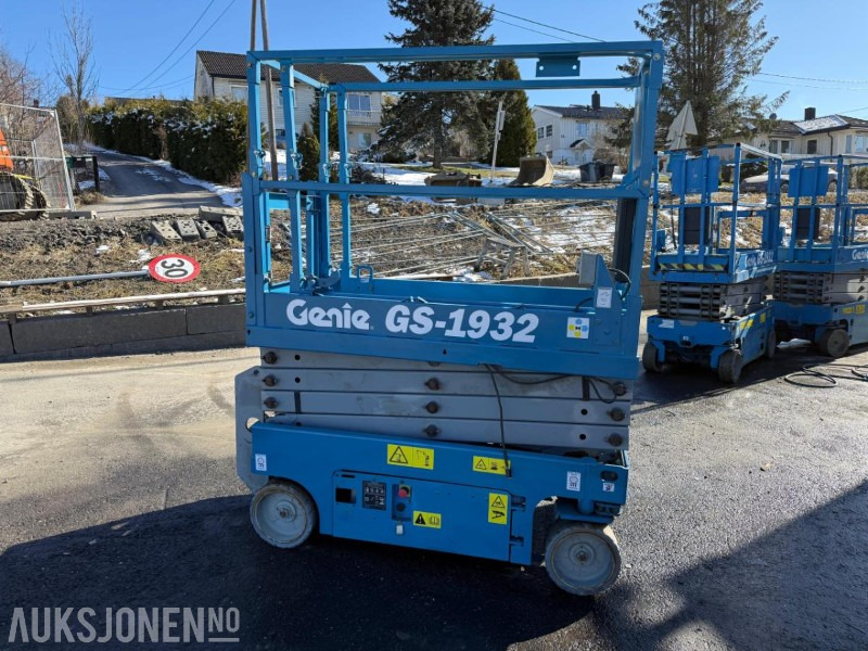 2014 Genie GS-1932 sakselift, 8 m, Årskontroll, lavt timeantall - Plataforma elevadora: foto 4 2014 Genie GS-1932 sakselift, 8 m, Årskontroll, lavt timeantall - Plataforma elevadora: foto 4