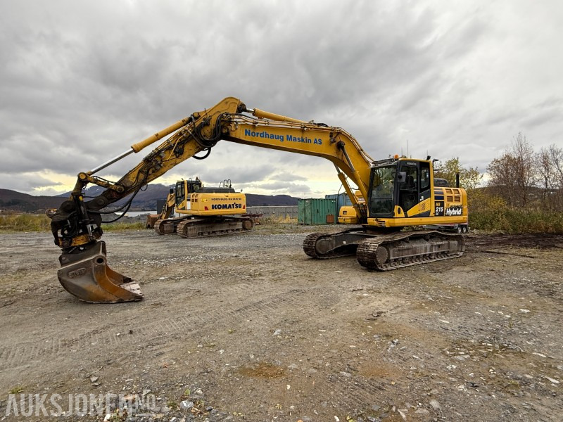 2014 Komatsu Hb 215-2 Gravemaskin - Leica GPS - Engcon Tilt - 7035T - Excavadora: foto 1 2014 Komatsu Hb 215-2 Gravemaskin - Leica GPS - Engcon Tilt - 7035T - Excavadora: foto 1