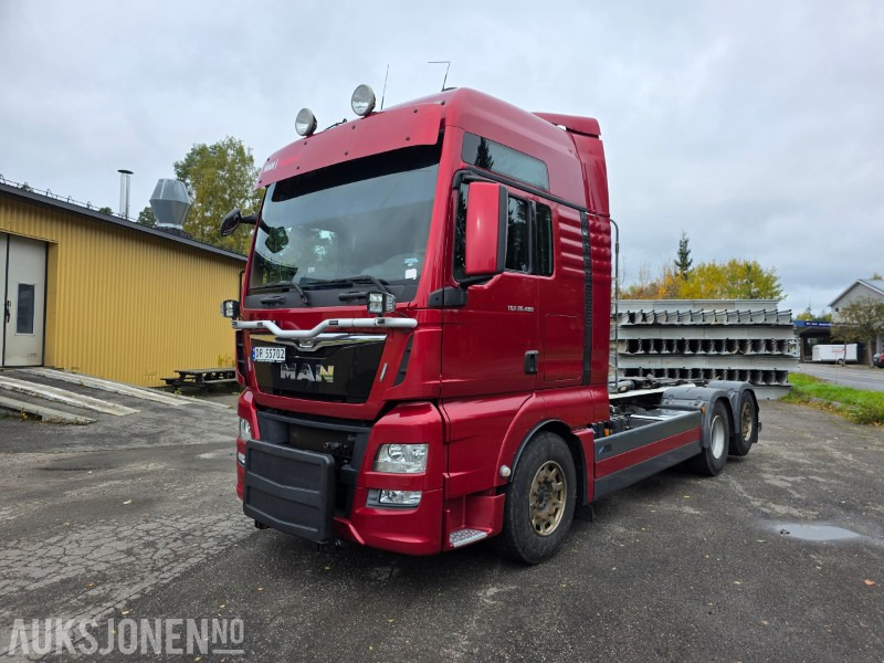 2014 MAN TGX 26.480 6X2-4 BL 18 T krok leveres med ny EU - Camión multibasculante: foto 1 2014 MAN TGX 26.480 6X2-4 BL 18 T krok leveres med ny EU - Camión multibasculante: foto 1