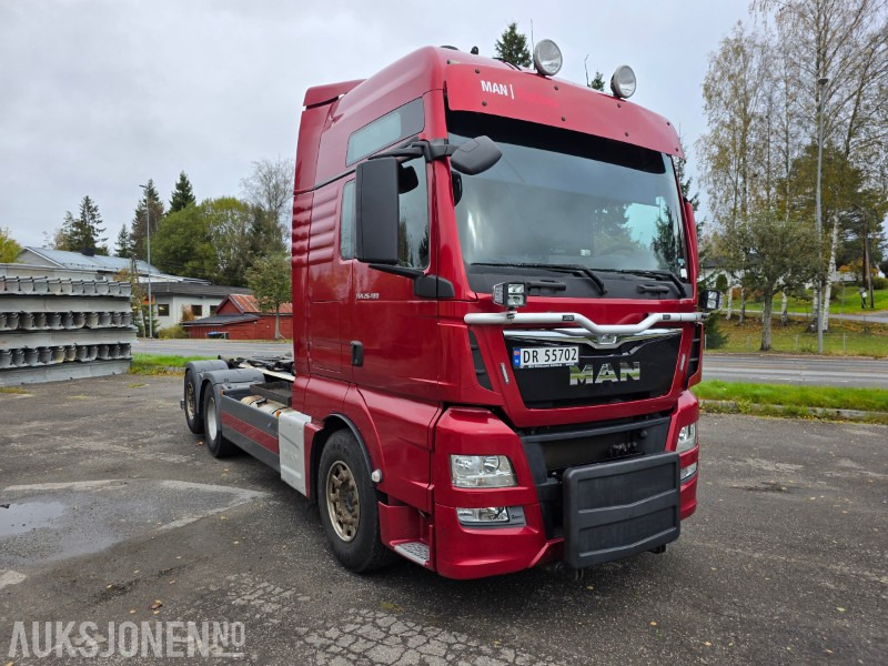 2014 MAN TGX 26.480 6X2-4 BL 18 T krok leveres med ny EU - Camión multibasculante: foto 2 2014 MAN TGX 26.480 6X2-4 BL 18 T krok leveres med ny EU - Camión multibasculante: foto 2