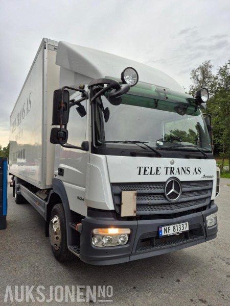 2014 Mercedes-Benz ATEGO Skapbil - Sideåpning NY EU. - Camión caja cerrada: foto 2 2014 Mercedes-Benz ATEGO Skapbil - Sideåpning NY EU. - Camión caja cerrada: foto 2
