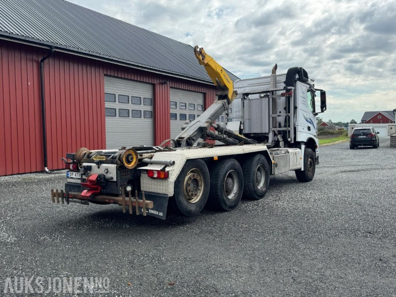 2014 Mercedes-Benz Arocs 32518x4 krokbil med Palfinger T20A knekkbar krokarm 326148km - Camión multibasculante: foto 4 2014 Mercedes-Benz Arocs 32518x4 krokbil med Palfinger T20A knekkbar krokarm 326148km - Camión multibasculante: foto 4