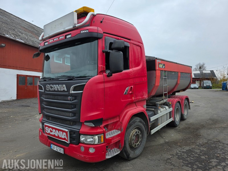 2014 Scania R580 6X4 Euro6 asfaltbil/tippbil - Camión volquete: foto 1 2014 Scania R580 6X4 Euro6 asfaltbil/tippbil - Camión volquete: foto 1