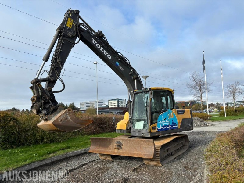 2014 Volvo EC140D, Steelwrist tiltrotator - Excavadora: foto 1 2014 Volvo EC140D, Steelwrist tiltrotator - Excavadora: foto 1