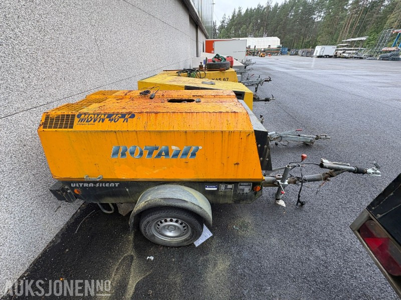 Equipo de construcción 2015 ROTAIR MDVN 46 K mobil skruekompressor: foto 1