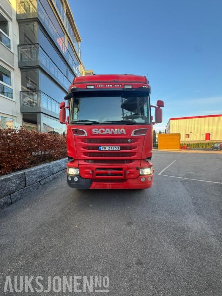 2015 Scania R580 8x4 tridem Krokbil / krokløft m/ JOAB 24t krok med knekk - Camión multibasculante: foto 3 2015 Scania R580 8x4 tridem Krokbil / krokløft m/ JOAB 24t krok med knekk - Camión multibasculante: foto 3
