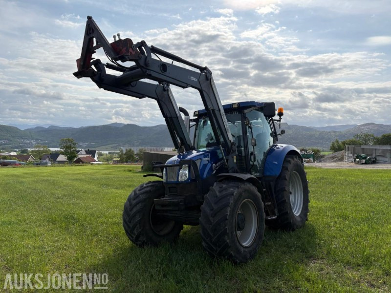 Tractor 2016 New Holland T6.160 AC 50kmt med frontlaster: foto 1
