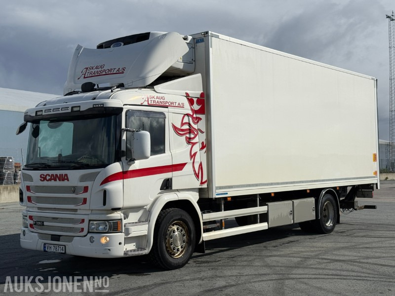 2016 Scania P320 4x2 skapbil - kjøl/frys - bakløft - Camión caja cerrada: foto 1 2016 Scania P320 4x2 skapbil - kjøl/frys - bakløft - Camión caja cerrada: foto 1