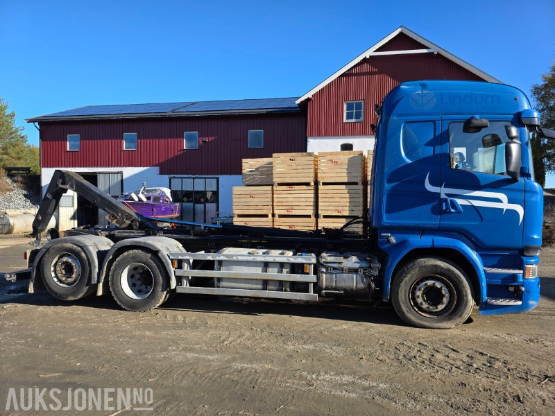 2016 Scania R580 multilift XR21 krokbil - Camión multibasculante: foto 4 2016 Scania R580 multilift XR21 krokbil - Camión multibasculante: foto 4