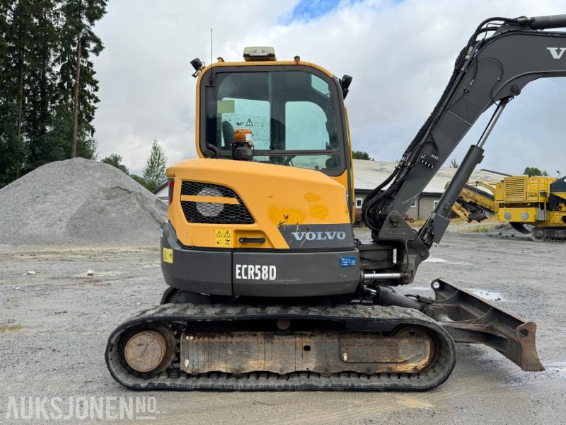 2016 Volvo ecr58d beltegraver 4301t, tiltrotator, pusseskuff,steinskuff - Miniexcavadora: foto 3 2016 Volvo ecr58d beltegraver 4301t, tiltrotator, pusseskuff,steinskuff - Miniexcavadora: foto 3