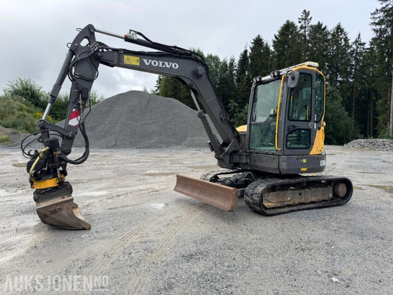 2016 Volvo ecr58d beltegraver 4301t, tiltrotator, pusseskuff,steinskuff - Miniexcavadora: foto 1 2016 Volvo ecr58d beltegraver 4301t, tiltrotator, pusseskuff,steinskuff - Miniexcavadora: foto 1