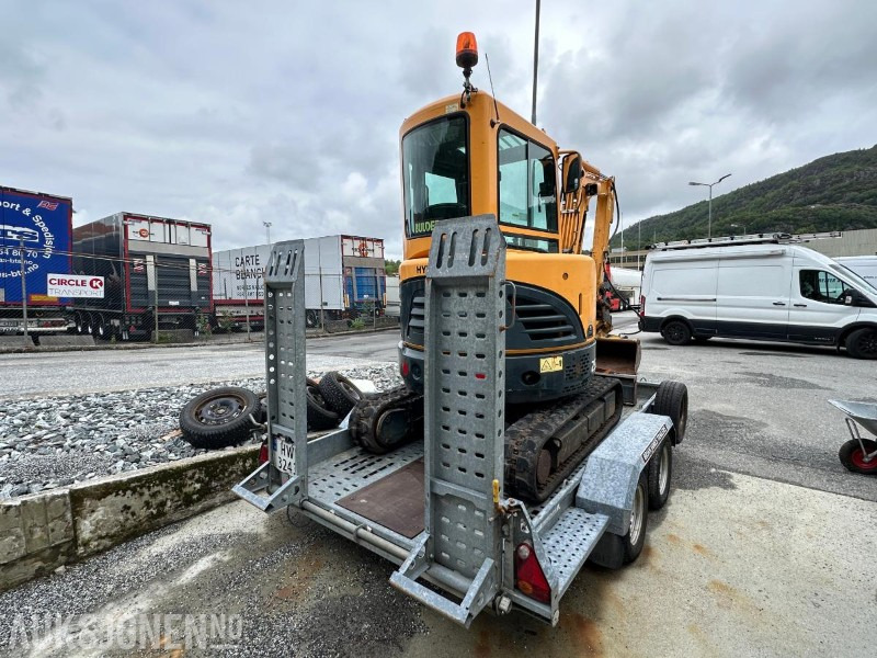 2017 Hyundai Robex 25z-9AK Minigraver med maskinhenger og tilbehør, 909 timer - Miniexcavadora: foto 5 2017 Hyundai Robex 25z-9AK Minigraver med maskinhenger og tilbehør, 909 timer - Miniexcavadora: foto 5