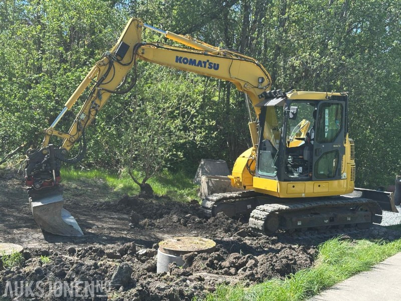 2017 Komatsu PC78US-10 - Beltegraver - Rototilt R3 - Pusseskuff - 4315timer - Excavadora: foto 2 2017 Komatsu PC78US-10 - Beltegraver - Rototilt R3 - Pusseskuff - 4315timer - Excavadora: foto 2