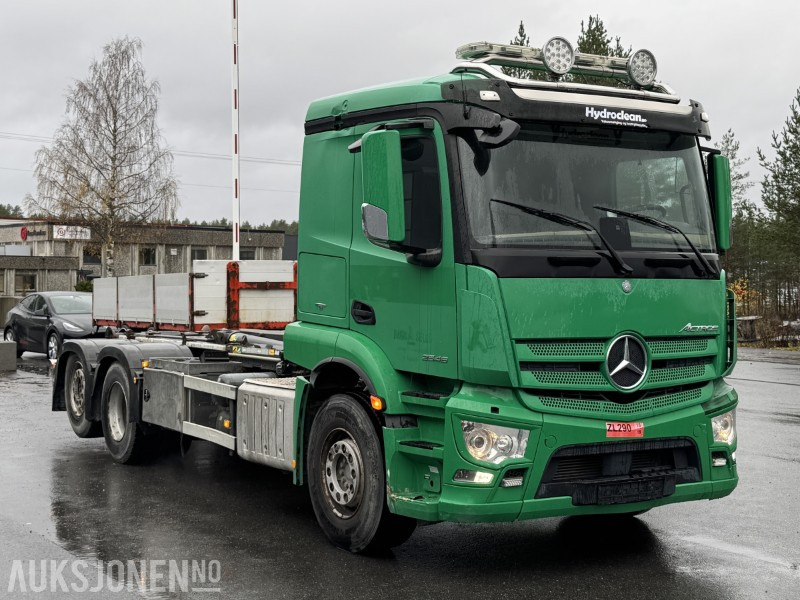 2017 MERCEDES-BENZ ACTROS 2546 6X2 KROKBIL JOAB EURO6 RETARDER VBG KAMERA LUFTFJÆRING - Camión multibasculante: foto 3 2017 MERCEDES-BENZ ACTROS 2546 6X2 KROKBIL JOAB EURO6 RETARDER VBG KAMERA LUFTFJÆRING - Camión multibasculante: foto 3