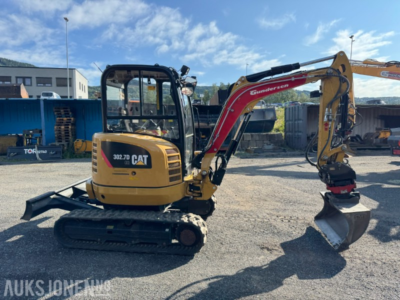 2018 Cat 302.7 DCR minigraver med 2 skuffer og rototilt. - Miniexcavadora: foto 4 2018 Cat 302.7 DCR minigraver med 2 skuffer og rototilt. - Miniexcavadora: foto 4