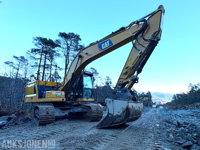 2018 Cat 320 - 4 890 timer - 2 skuffer og tiltrotator - CAT Premium serviceavtale - Excavadora: foto 2 2018 Cat 320 - 4 890 timer - 2 skuffer og tiltrotator - CAT Premium serviceavtale - Excavadora: foto 2