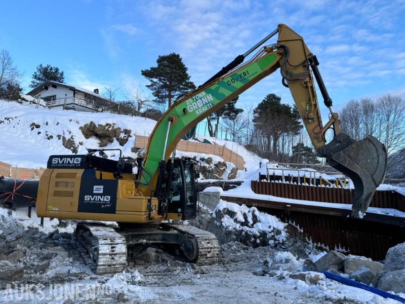 2018 Cat 323FL Z-Line - Elektrisk gravemaskin med R8 Rototilt - Sentralsmøring - 3 skuffer - Makin 3D GPS Maskinstyring - Excavadora: foto 2 2018 Cat 323FL Z-Line - Elektrisk gravemaskin med R8 Rototilt - Sentralsmøring - 3 skuffer - Makin 3D GPS Maskinstyring - Excavadora: foto 2