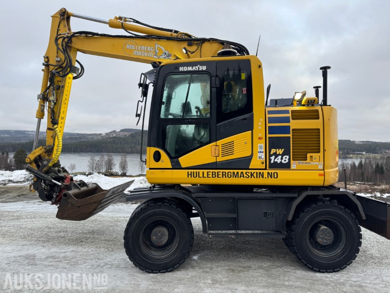2018 Komatsu PW148-11 hjulmaskin MAKIN GPS, TILTROTATOR MASSE LYS, KAMERAER - Excavadora: foto 3 2018 Komatsu PW148-11 hjulmaskin MAKIN GPS, TILTROTATOR MASSE LYS, KAMERAER - Excavadora: foto 3