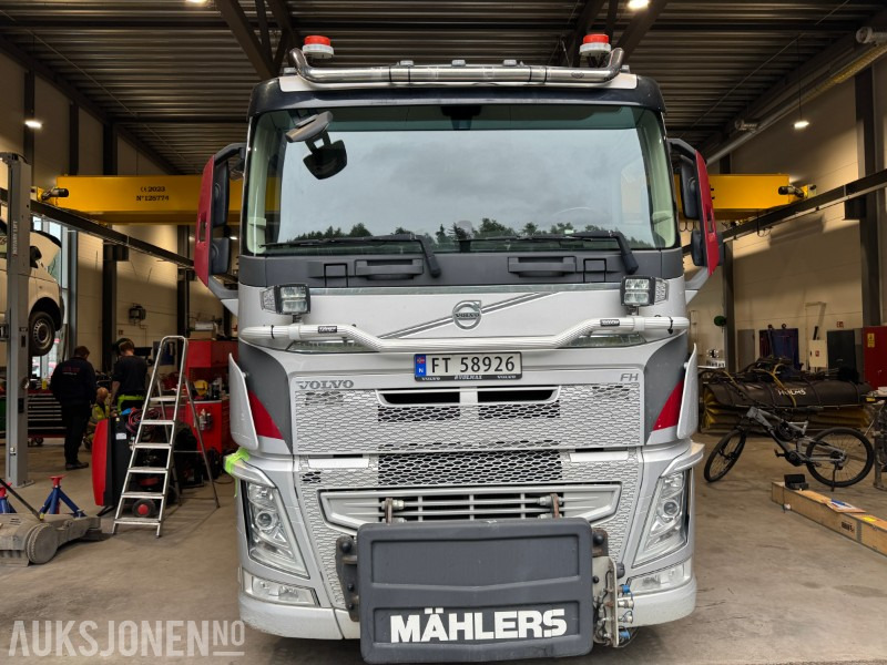 2018 Volvo FH 540 6X4 BRØYTERIGGET TIPPBIL MED ISTRAIL DUMPERKJERRE - Camión volquete: foto 4 2018 Volvo FH 540 6X4 BRØYTERIGGET TIPPBIL MED ISTRAIL DUMPERKJERRE - Camión volquete: foto 4
