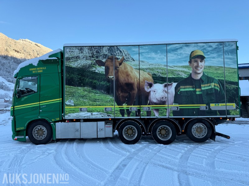 2018 Volvo FH 540 Skapbil med Bussbygg Volumax påbygg - Eu godkjent - Servicehistorikk - Camión caja cerrada: foto 2 2018 Volvo FH 540 Skapbil med Bussbygg Volumax påbygg - Eu godkjent - Servicehistorikk - Camión caja cerrada: foto 2