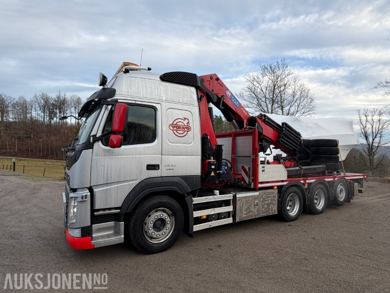 2018 Volvo FM500 Kranbil med HMF 5020K kran + Trailerbygg henger - Camión grúa: foto 2 2018 Volvo FM500 Kranbil med HMF 5020K kran + Trailerbygg henger - Camión grúa: foto 2