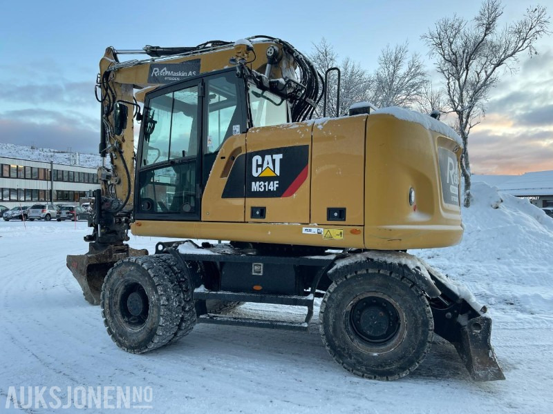 2019 Cat M314F Hjulgraver, 4840 timer, Tiltrotator, S60, maskinstyring, sertifisert til Juli 2026 - Excavadora: foto 3 2019 Cat M314F Hjulgraver, 4840 timer, Tiltrotator, S60, maskinstyring, sertifisert til Juli 2026 - Excavadora: foto 3