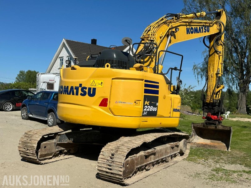 2019 Komatsu PC228USLC-11 - Gravemaskin - Tiltrotator R8 - Topcon GPS - 2skuffer - Sentralsmøring - 4467timer - Excavadora: foto 4 2019 Komatsu PC228USLC-11 - Gravemaskin - Tiltrotator R8 - Topcon GPS - 2skuffer - Sentralsmøring - 4467timer - Excavadora: foto 4