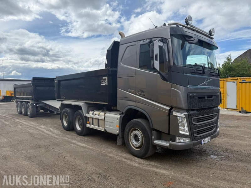 2019 VOLVO FH500 TIPPBIL M/MAUR BILPÅBYGG TRIPPELKJERRE SERVICEHISTORIKK LAV KM 6X4 EURO 6 - Camión volquete: foto 2 2019 VOLVO FH500 TIPPBIL M/MAUR BILPÅBYGG TRIPPELKJERRE SERVICEHISTORIKK LAV KM 6X4 EURO 6 - Camión volquete: foto 2