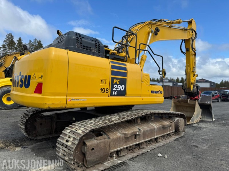 2020 Komatsu PC290 LC-11E0 GRAVEMASKIN MED ROTOTIL OG 2 SKUFFER - Excavadora: foto 5 2020 Komatsu PC290 LC-11E0 GRAVEMASKIN MED ROTOTIL OG 2 SKUFFER - Excavadora: foto 5