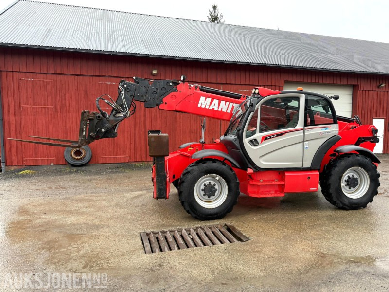 2020 Manitou MT1840 Teleskoptruck, gafler med sideshift/ spreder, Lys, Lavt timeantall, joystick, 4-hjulsstyring, - Manipulador telescópico: foto 2 2020 Manitou MT1840 Teleskoptruck, gafler med sideshift/ spreder, Lys, Lavt timeantall, joystick, 4-hjulsstyring, - Manipulador telescópico: foto 2
