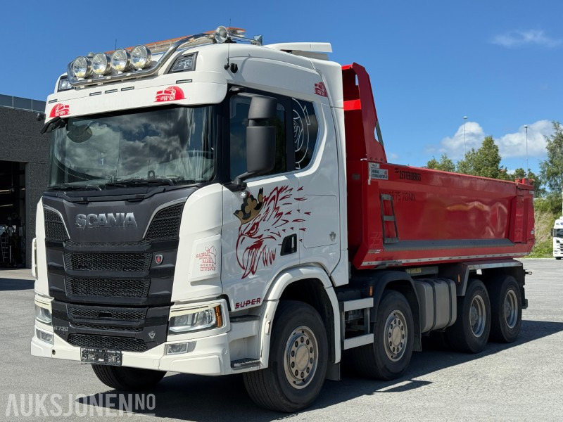 2020 Scania R730 8x4 tippbil - 263112km - Euro 6 - Camión volquete: foto 1 2020 Scania R730 8x4 tippbil - 263112km - Euro 6 - Camión volquete: foto 1