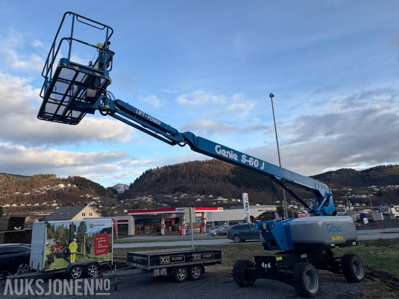 2021 mod Genie S-60 J - sertifisert til 10/26 - 803 timer - nylig utført service - Plataforma elevadora: foto 1 2021 mod Genie S-60 J - sertifisert til 10/26 - 803 timer - nylig utført service - Plataforma elevadora: foto 1