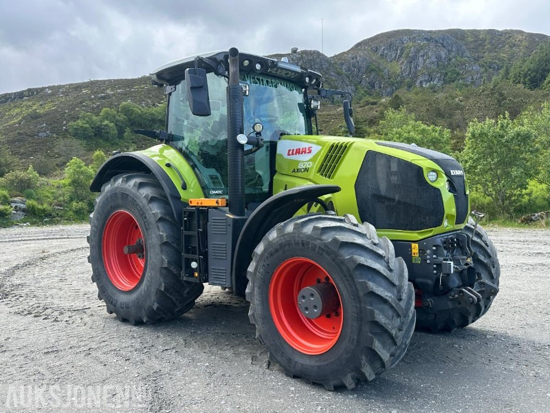 2022 Claas Axion 870 - 301 hk - 50 km/t - Front PTO - TRI dekk og landbruksdekk - Brøyteplate - EU godkjent - Tractor: foto 3 2022 Claas Axion 870 - 301 hk - 50 km/t - Front PTO - TRI dekk og landbruksdekk - Brøyteplate - EU godkjent - Tractor: foto 3