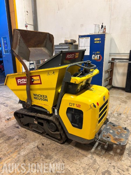 2022 Wacker Neuson DT12 – Beltedumper - Timetall: 425 - Dúmper: foto 3 2022 Wacker Neuson DT12 – Beltedumper - Timetall: 425 - Dúmper: foto 3