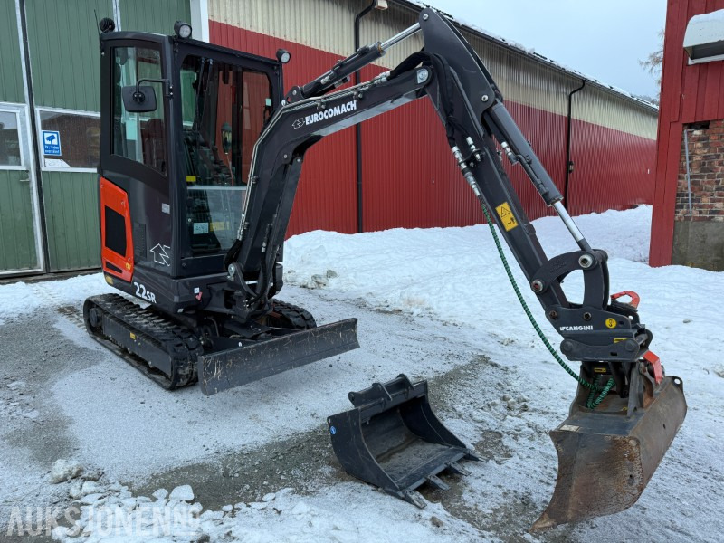 2023 Eurocomach 22SR – Kort svingradius – Kun 99,5 timer - Miniexcavadora: foto 2 2023 Eurocomach 22SR – Kort svingradius – Kun 99,5 timer - Miniexcavadora: foto 2